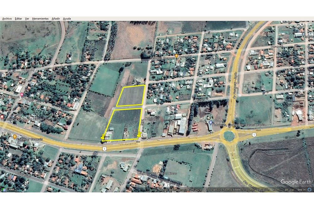 Lote en venta en loteamiento María del Carmen, Carmen del Paraná