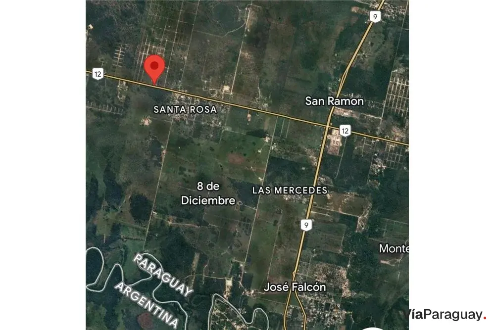 Lotes en venta sobre Ruta PY 12 en José Falcón