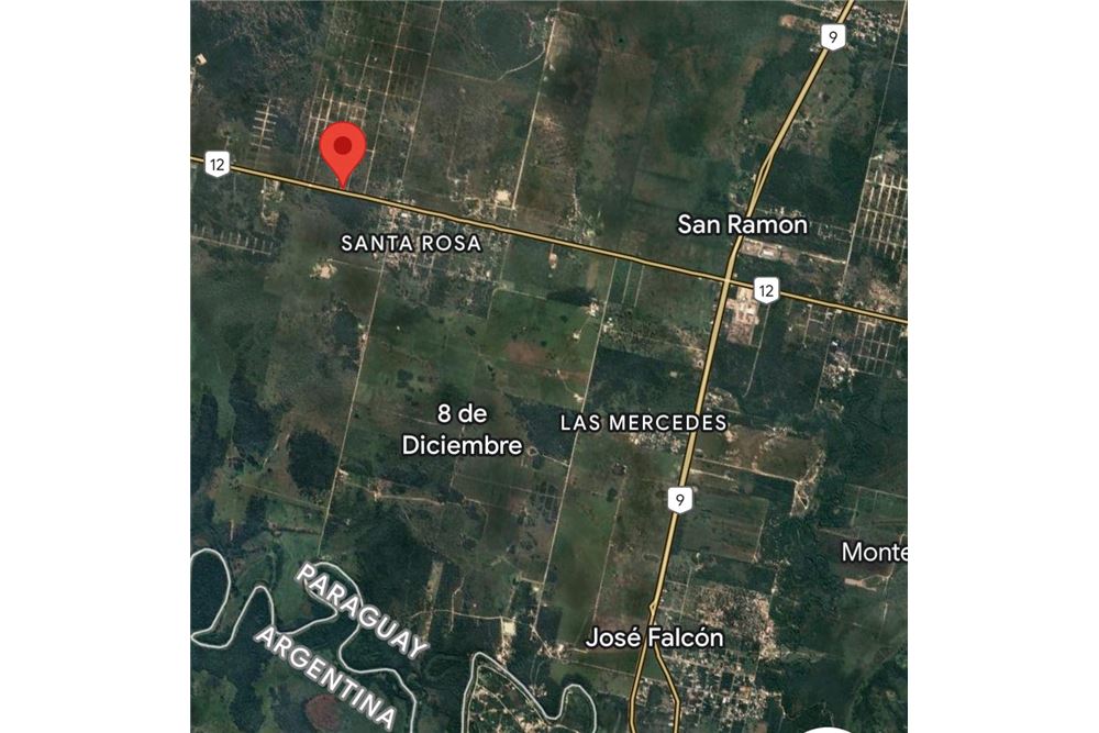 Lotes à venda na Rota PY 12 em José Falcón