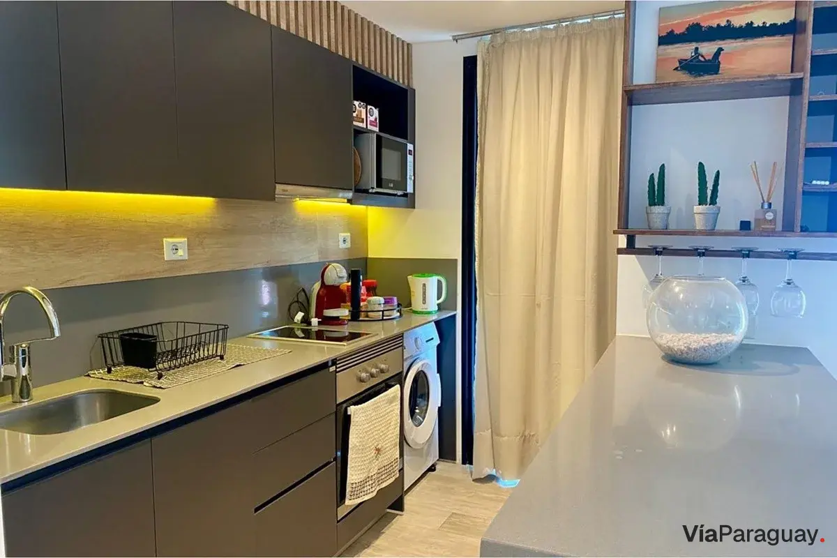 Furnished studio apartment for rent in Las Lomas