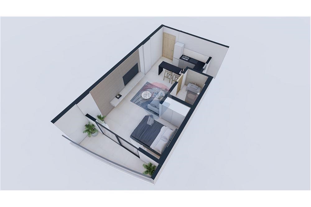 Studio for sale at AYRE Santa Teresa, Ycuá Satí