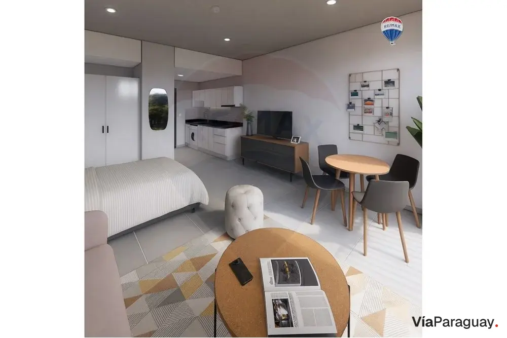 Studio apartment for sale in Barrio Jara, Asunción