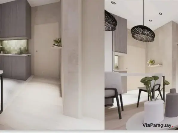 Monoambiente en venta en Mburucuyá con cochera