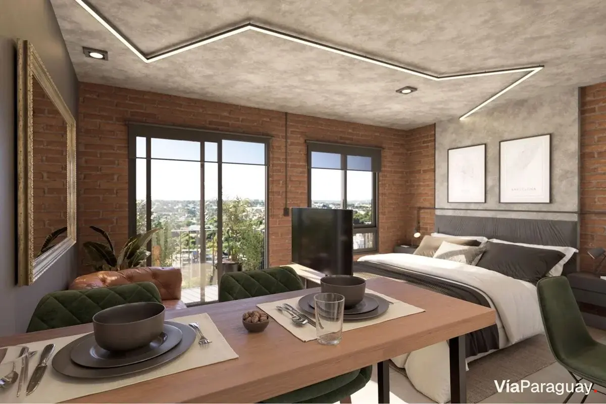 Monoambiente en venta en Soho Flats, Villa Morra