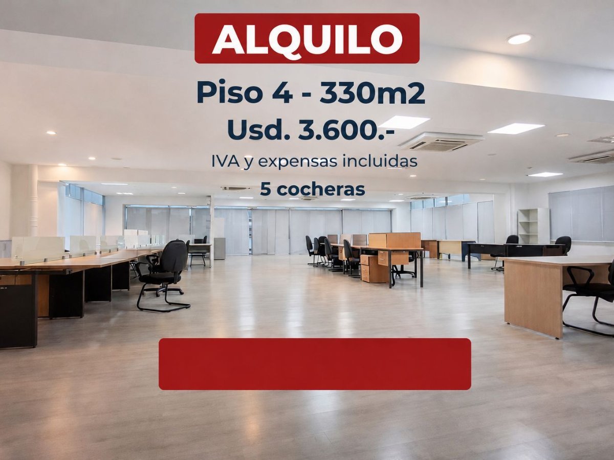 Oficina corporativa en alquiler en Edificio Aura, Asunción