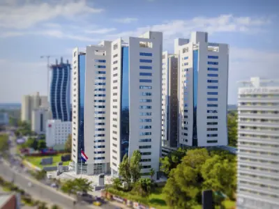 Escritório sem móveis para alugar no World Trade Center, Assunção