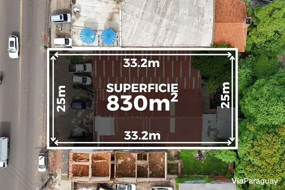 Propiedad comercial en venta en el centro de San Lorenzo