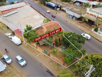 Propiedad comercial en venta en esquina sobre Ruta D027, San Lorenzo