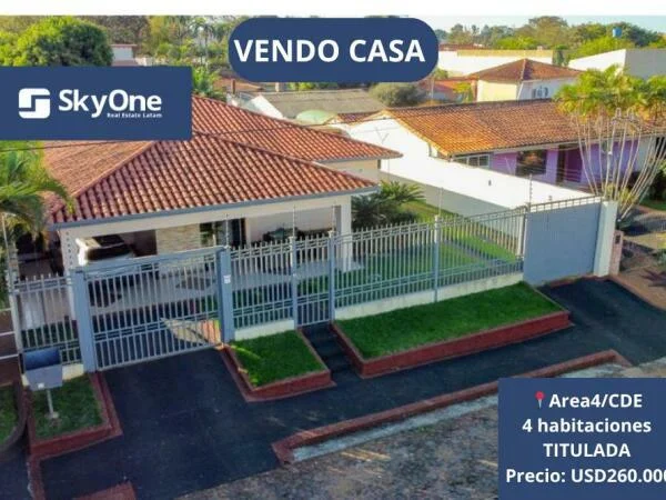 Residencia en venta en Área 4, Ciudad del Este