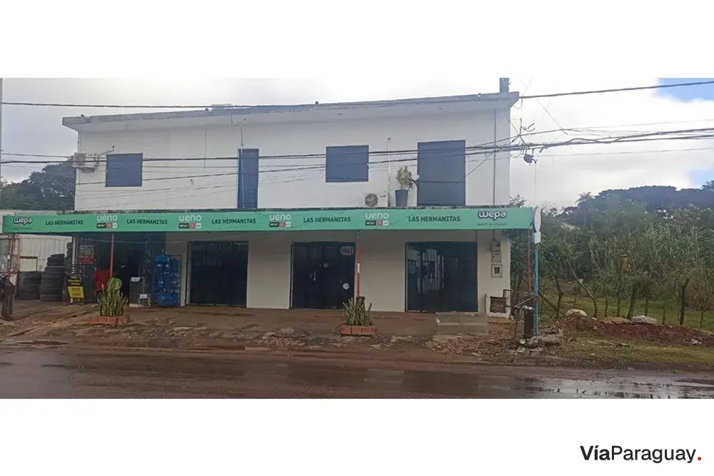 Salão comercial e apartamento para alugar em San Lorenzo