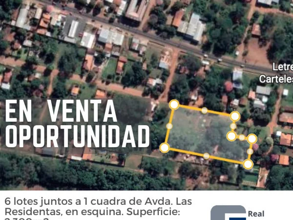 Seis lotes à venda em Areguá, Valle Pucú