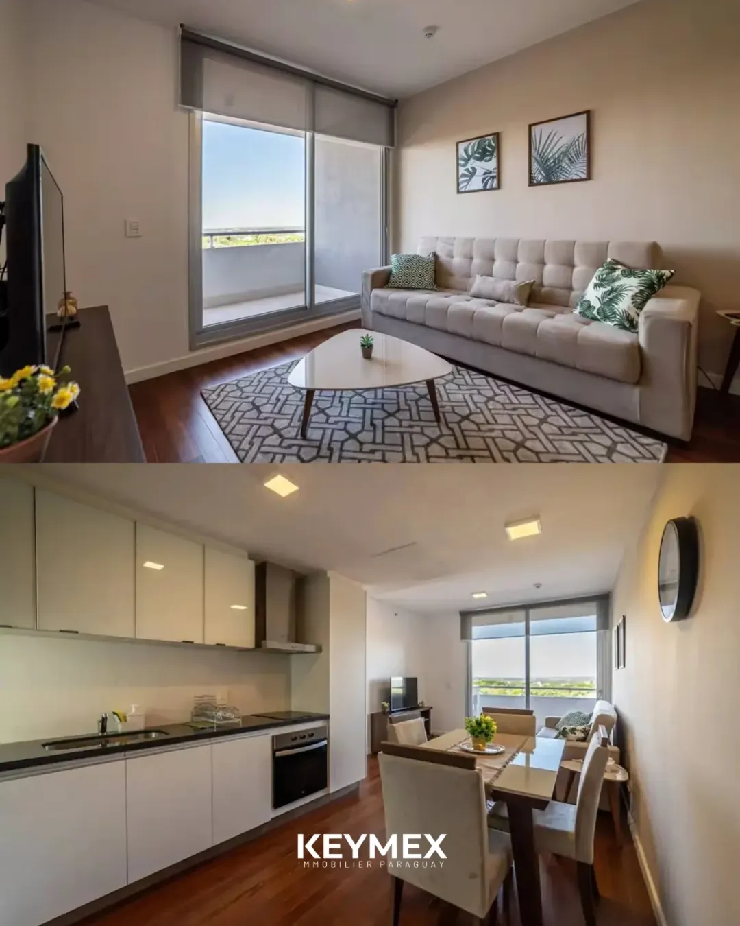 Depto 1 dormitorio en Sky Tower (Piso 10) — Asunción
