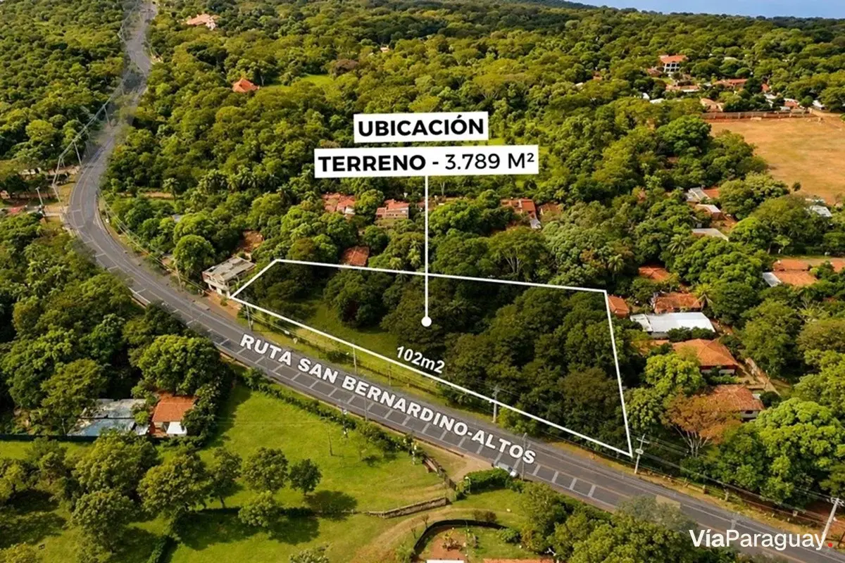 Terreno comercial para alugar na rota em San Bernardino