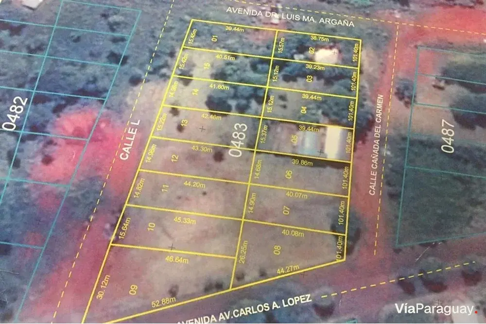 Terreno comercial en venta en Barrio Catedral, Ciudad del Este