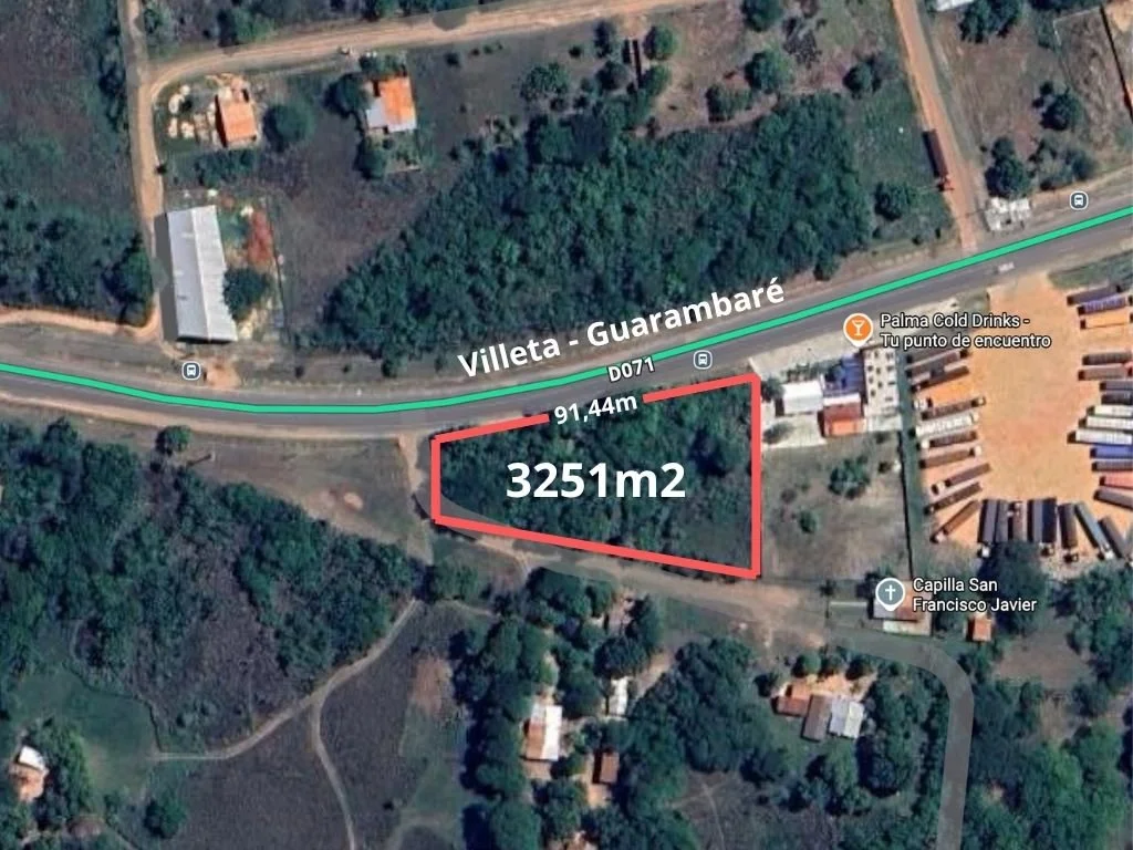 Terreno comercial à venda em Loma Pero, Villeta