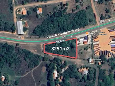Terreno comercial à venda em Loma Pero, Villeta