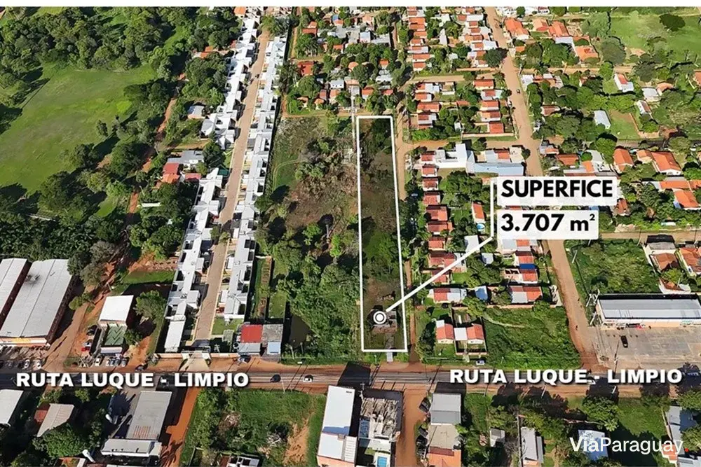 Terreno comercial à venda em Luque, Mora Kue