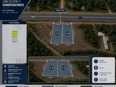 Terreno comercial à venda em Minga Guazú na Rota PY02