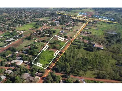 Terreno comercial à venda em Presidente Franco, Km 8 Monday