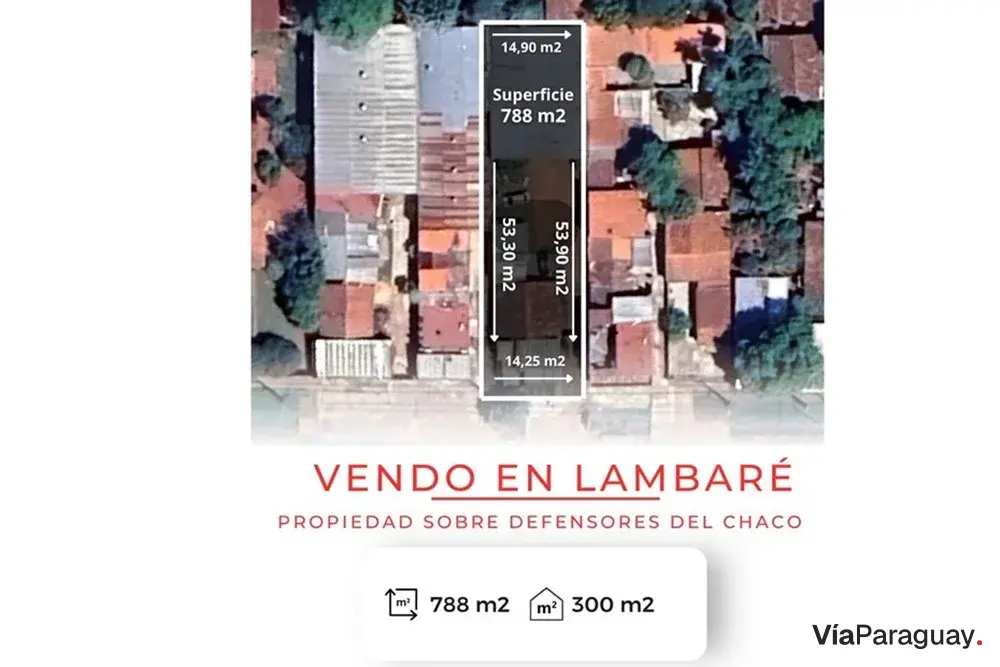 Terreno comercial en venta sobre Av. Defensores del Chaco, Lambaré