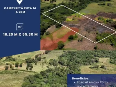 Terreno con arroyo en venta, San Isidro, Encarnación