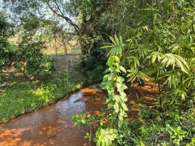 Terreno com arroio para casa de campo em Altos, Cordillera