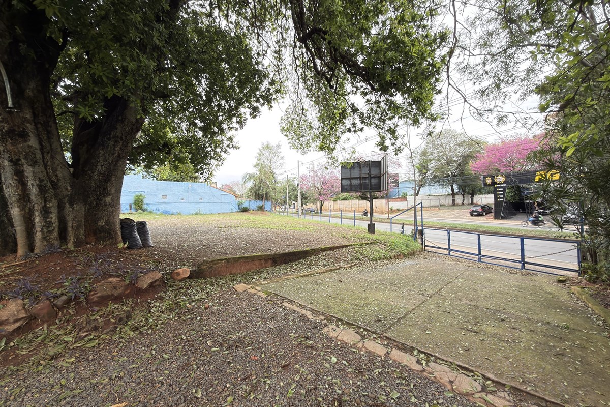 Land with offices for rent on Av. Mariscal López