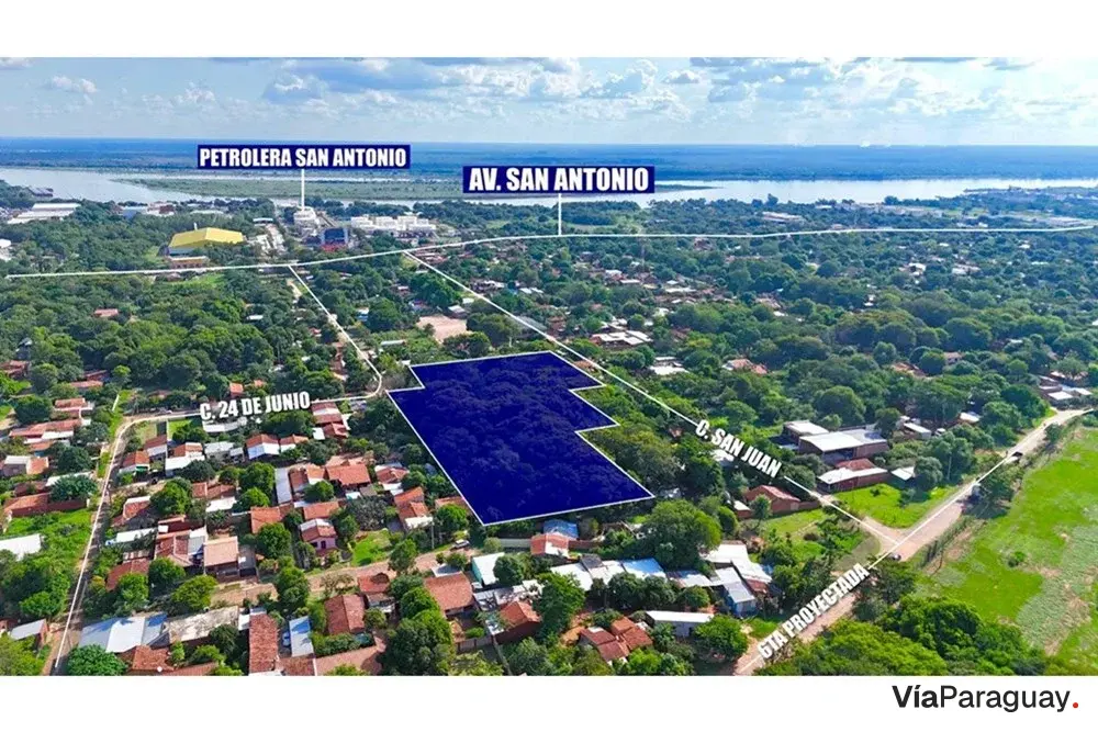 Terreno de 1 ha à venda em San Antonio, Central