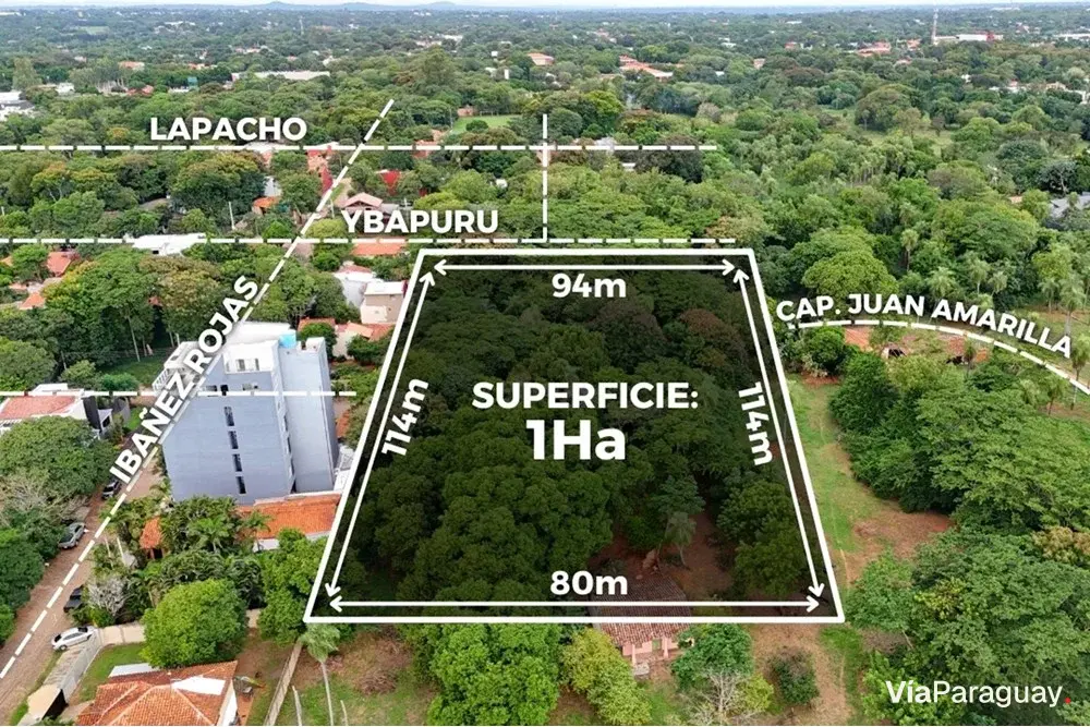 Terreno de 1 hectare à venda em Luque, Central