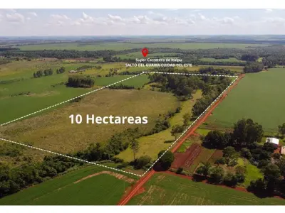 Terreno de 10 hectáreas en venta en Itakyry, Alto Paraná