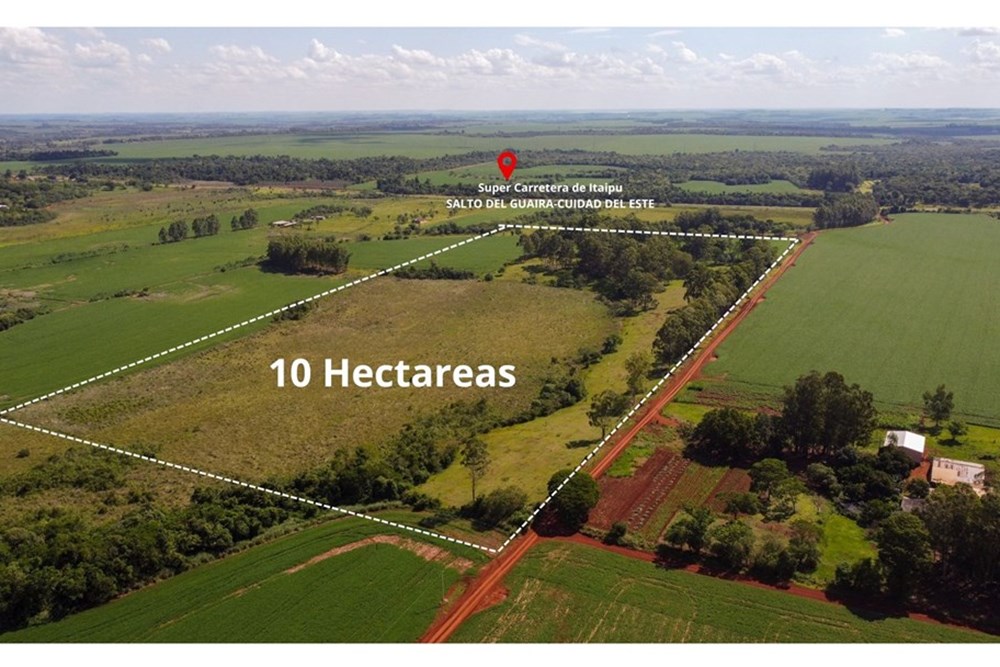 10-hectare land for sale in Itakyry, Alto Paraná