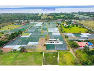 Land for sale in Estanzuela, Areguá — 1,000 m²