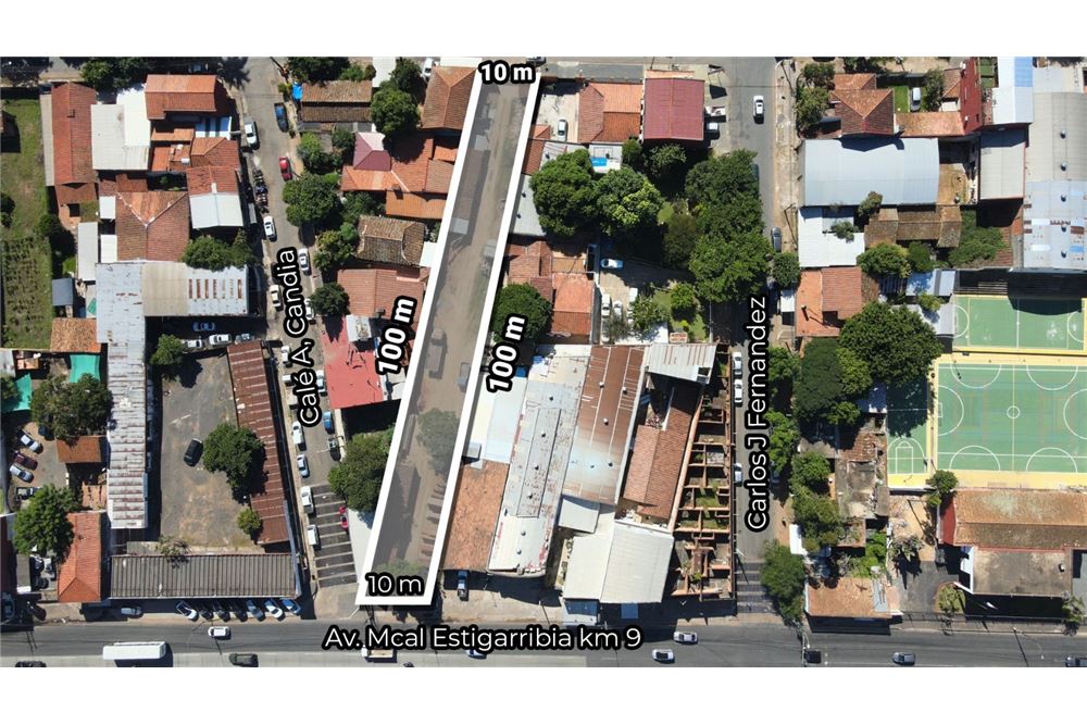 Land for sale in Fernando de la Mora, 1,050 m²