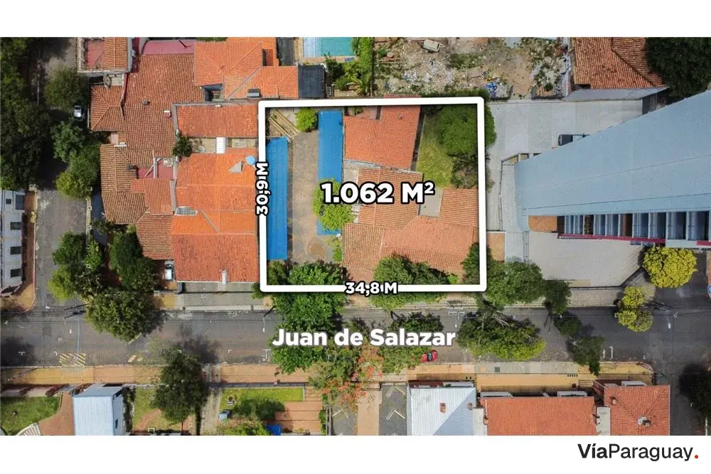 Land for sale in Las Mercedes, 1,062 m²
