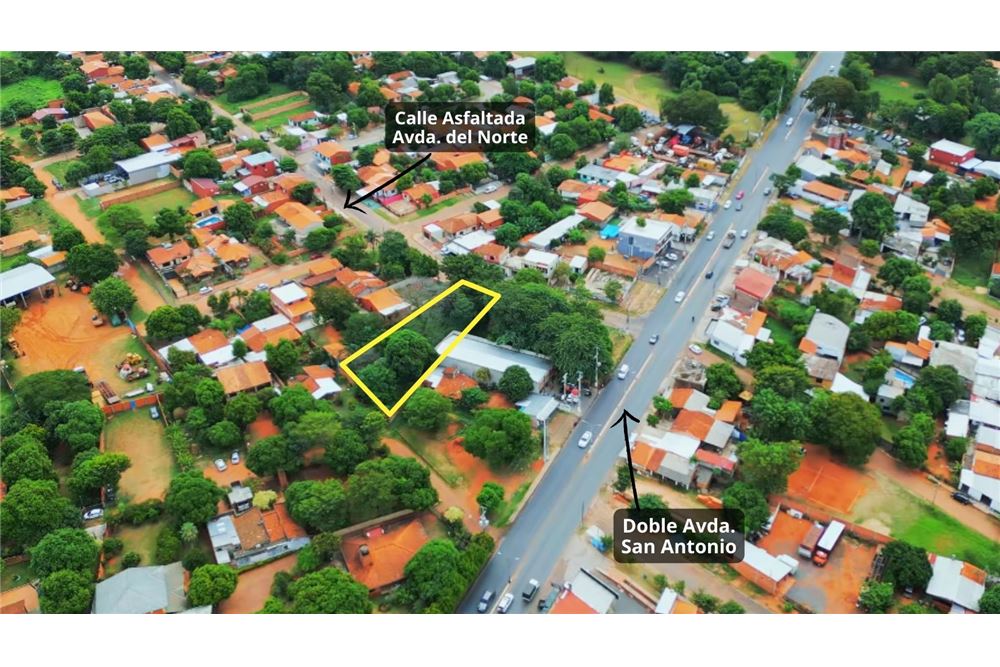 Terreno de 1.236 m² en venta en San Antonio