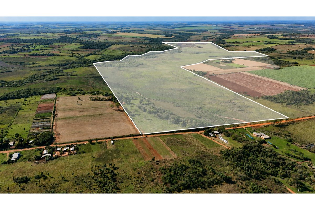 Terreno de 145 hectáreas en venta en Caaguazú