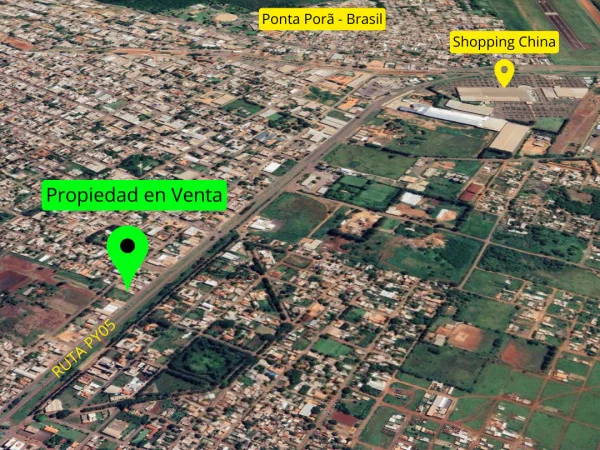 Terreno de 1.486 m² à venda na Rodovia PY05, Pedro Juan Caballero