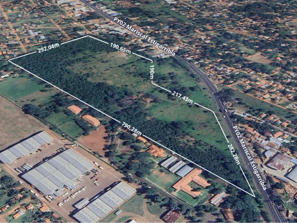 Terreno de 15 hectáreas en venta sobre Ruta 2, Itauguá