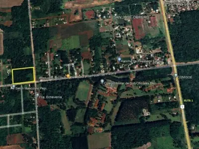 Terreno de 16.500 m² à venda em San Juan del Paraná, Itapúa