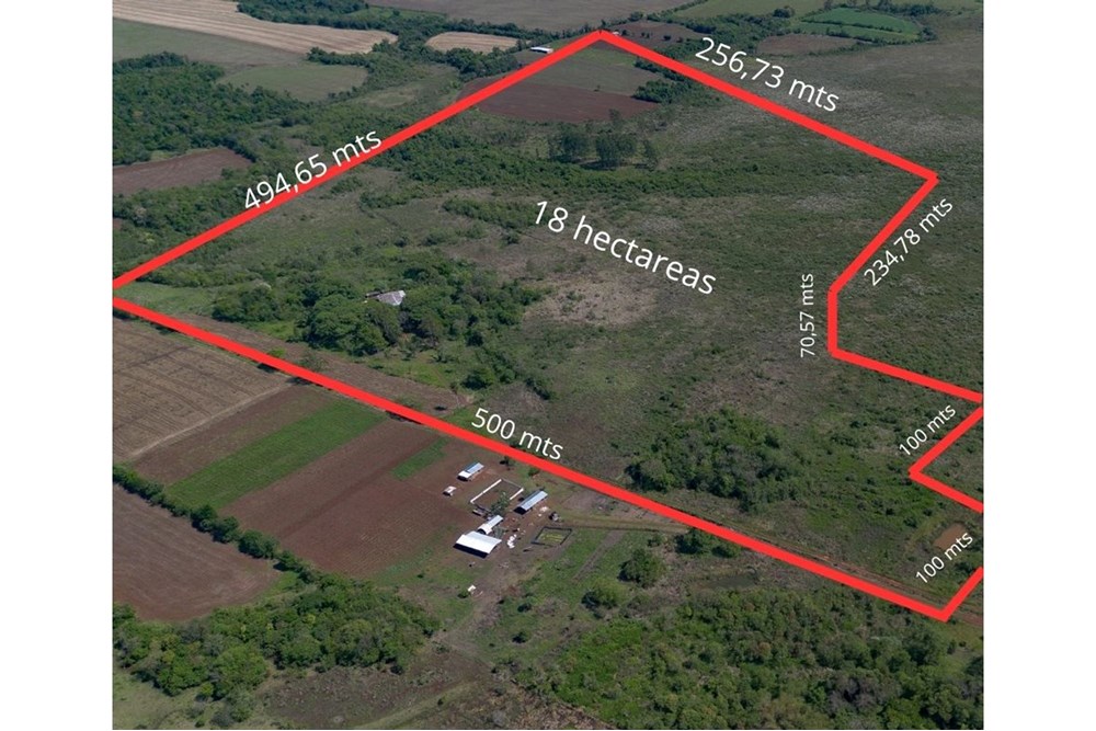 Terreno de 18 hectares à venda em Minga Guazú