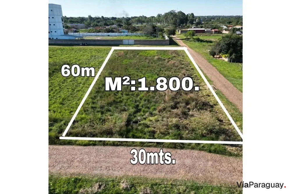 Terreno de 1.800 m² à venda em Guarambaré, Central