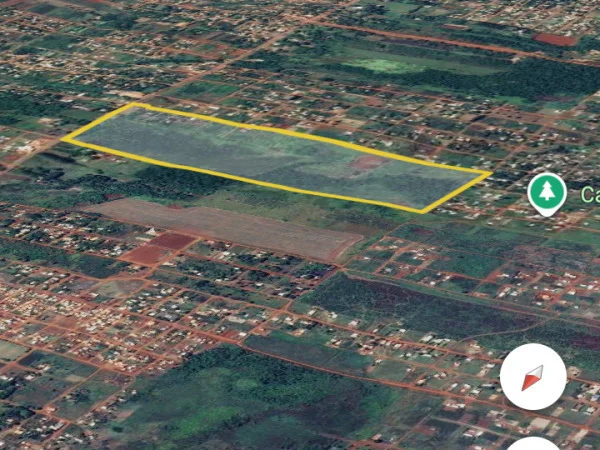 Terreno de 20 hectáreas en venta en km 12 Acaray, Ciudad del Este