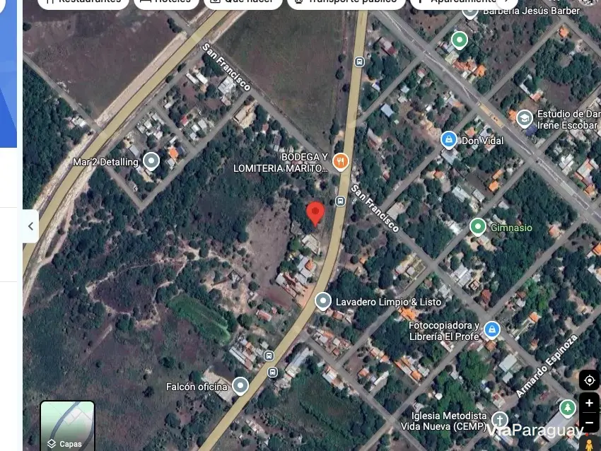 Terreno à venda em José Falcón – 2.000 m²