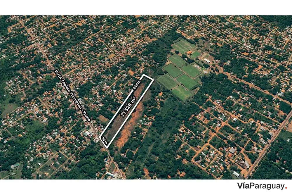 Land of 21,528 m² for sale in Ypané, Ytororo neighborhood