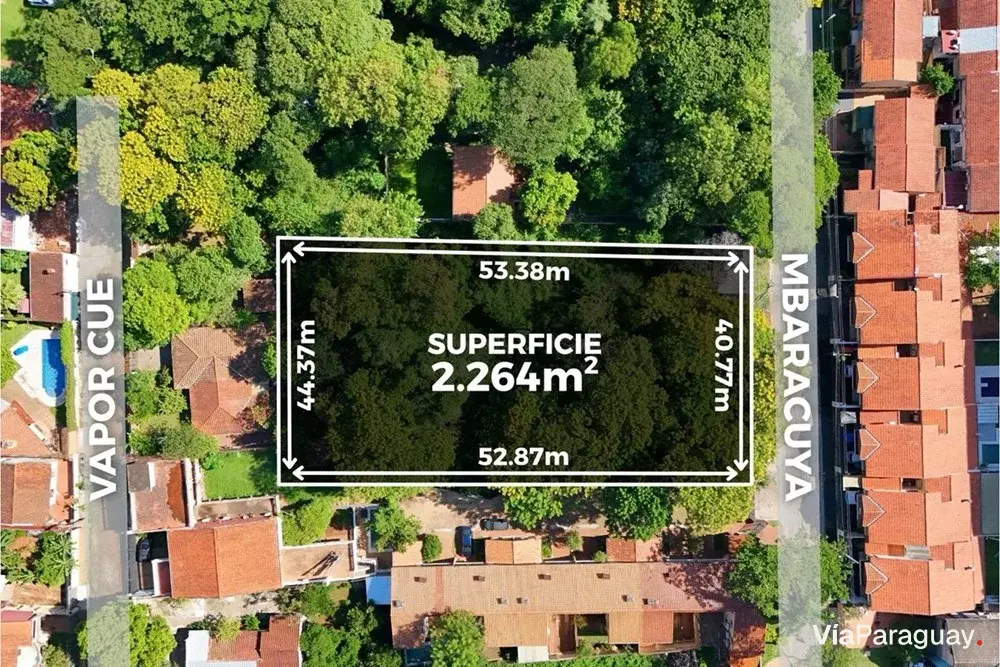 Terreno de 2.264 m² à venda em Lambaré