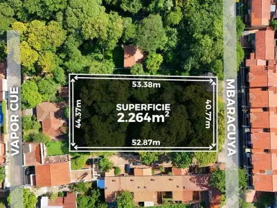 Terreno de 2.264 m² à venda em Lambaré