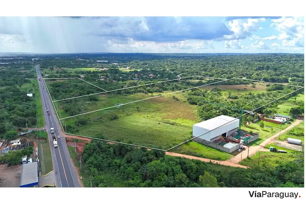 Terreno de 2,8 ha à venda no Acceso Sur, Ypané