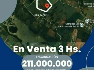 Terreno de 3 hectáreas en venta en Encarnación, Itapúa 1