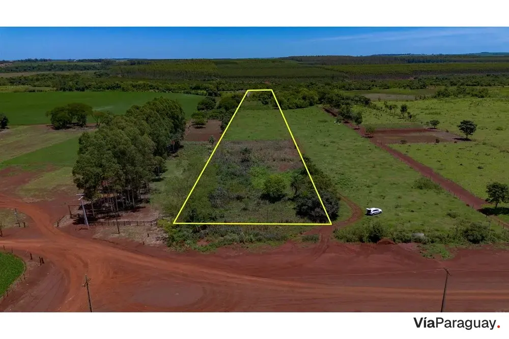 Terreno de 3 hectáreas en venta en Hernandarias, Alto Paraná
