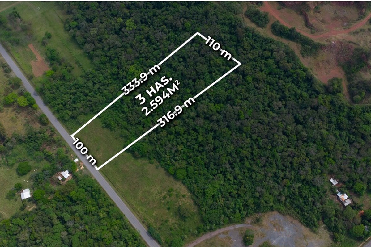 Terreno de 3 hectáreas en venta en Itá, Central